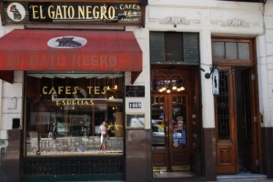 El Gato Negro, a classic coffee place in Buenos Aires